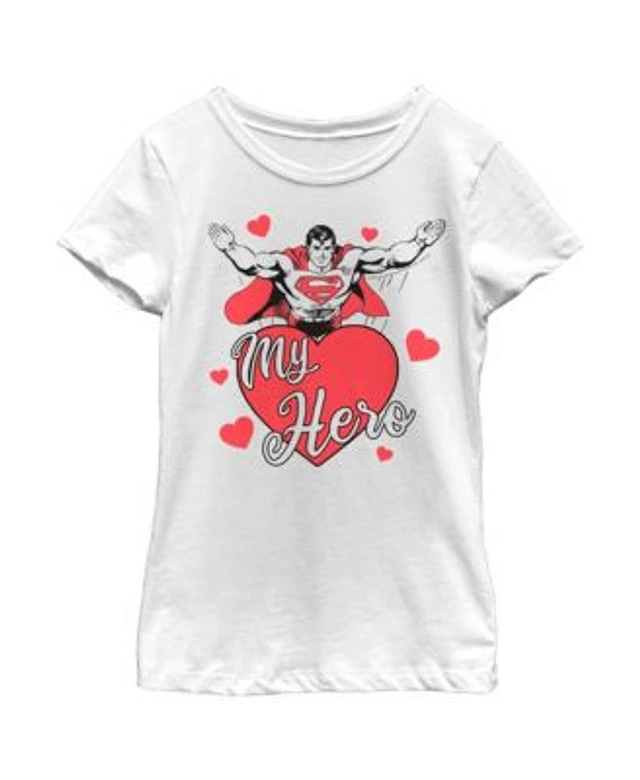 T-shirt DC Comics Héros - Superman Batman Wonder Woman Aquaman, Taille L Occasion