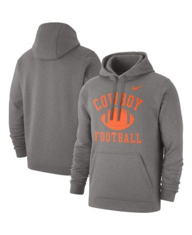 Nike Men s Heathered Gray Oklahoma State Cowboys Football Club