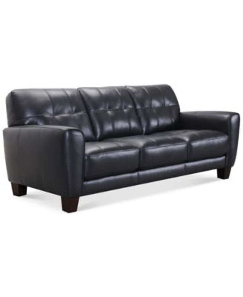 Kaleb tufted new arrivals leather recliner