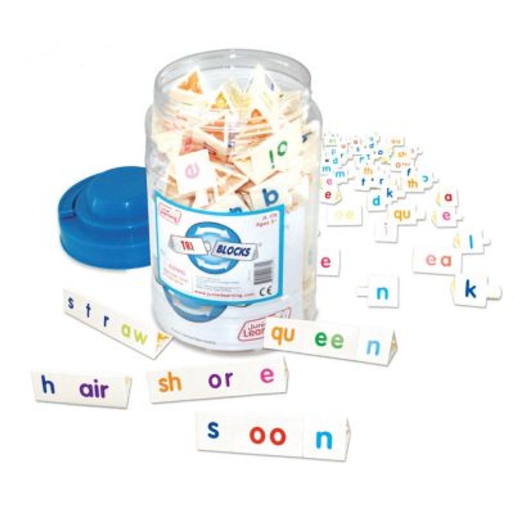 Junior Learning Tri Blocks Tub Word Building Set Mall of America®
