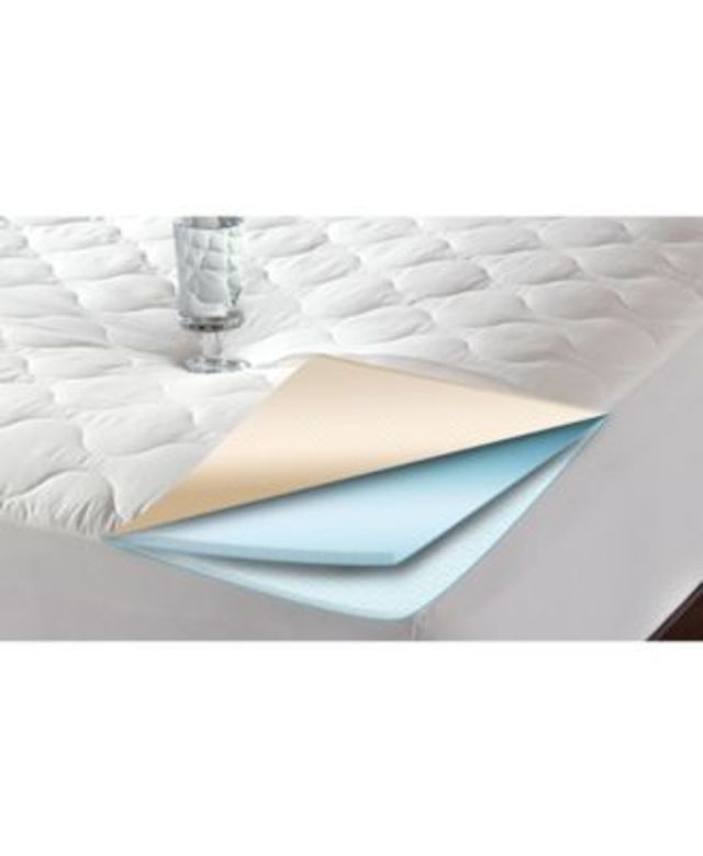 Tontine Comfortech Copper Infused Memory Foam Mattress Topper Queen Bed