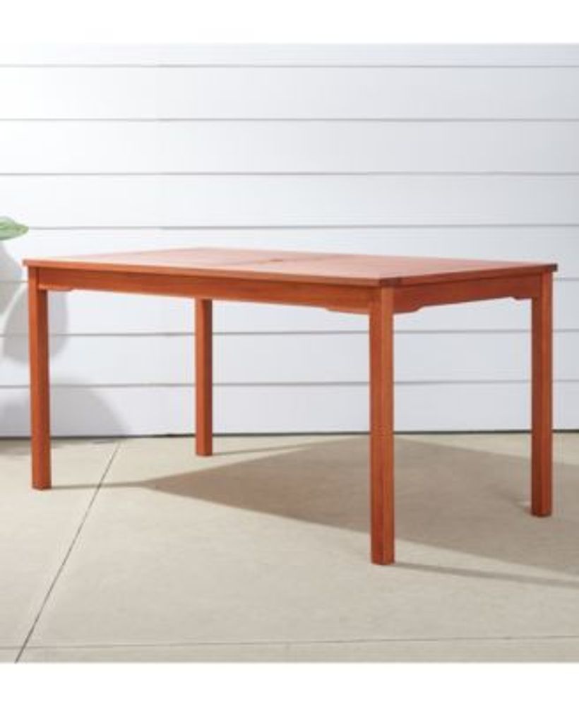 VIFAH Malibu Outdoor Rectangular Patio Dining Table Mall of America®