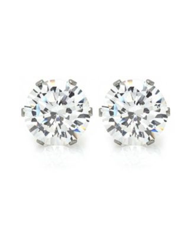STEELTIME Stainless Steel Stud Earrings Connecticut Post Mall