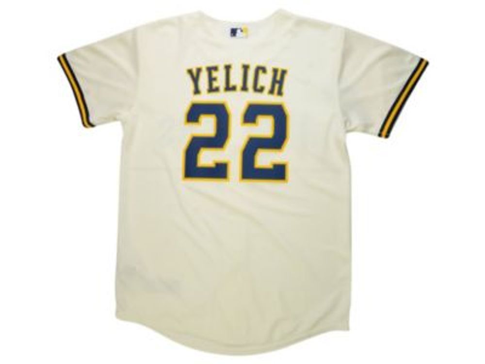 Nike Youth Milwaukee Brewers Official Player Jersey Christian