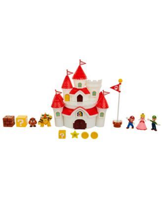 deluxe mushroom kingdom castle playset