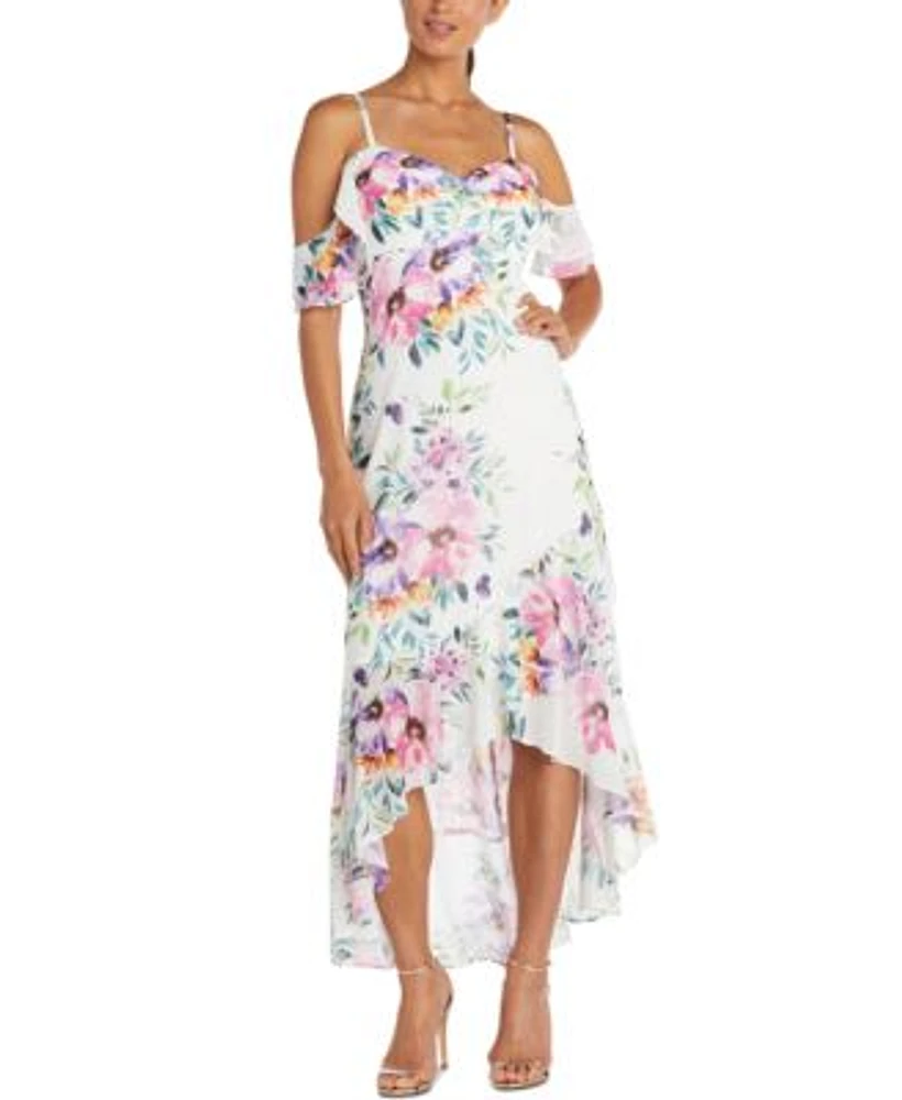 Nightway Cold Shoulder High Low Gown Hawthorn Mall