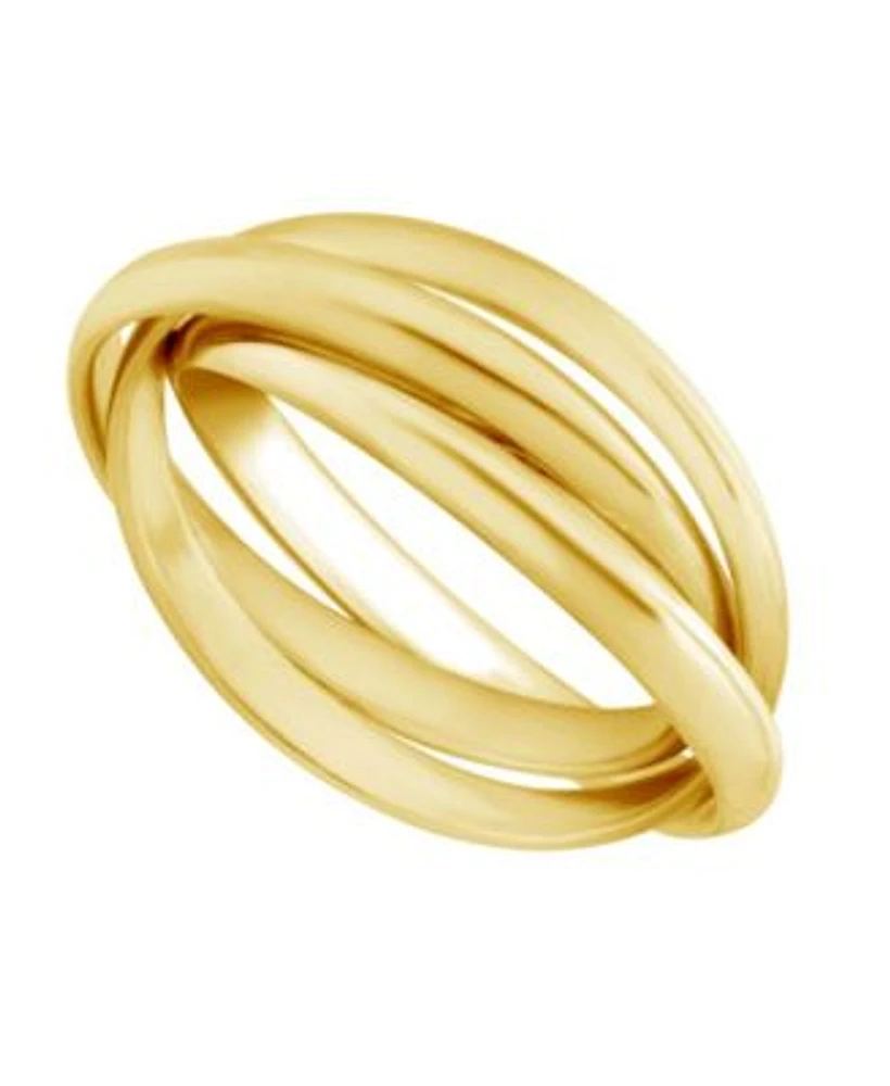 And Now This Multi Row Rolling Ring Silver Plate or Gold Mall of America®