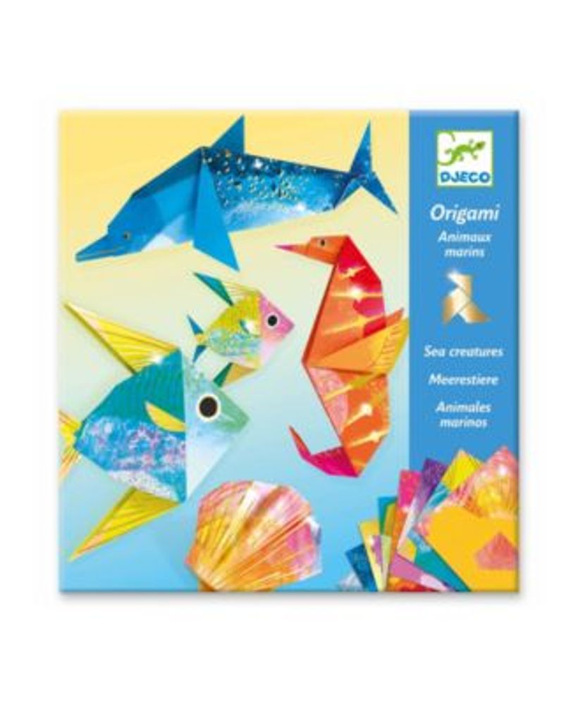 DJECO Origami Paper Craft Kit, Sea Creatures Kit Mall of America®
