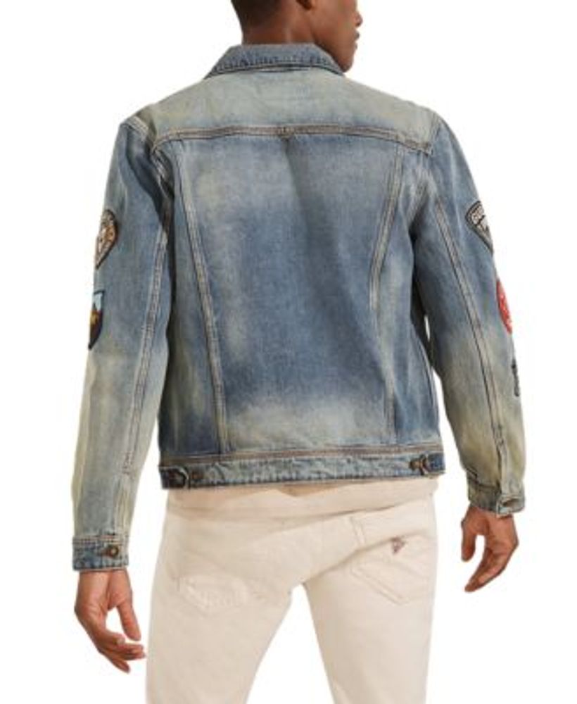 Dillon patch denim sale jacket