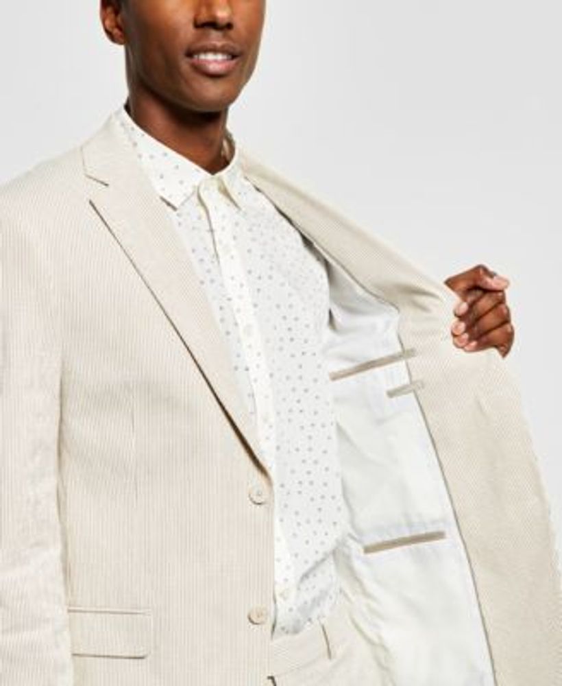 Macys mens seersucker suit on sale