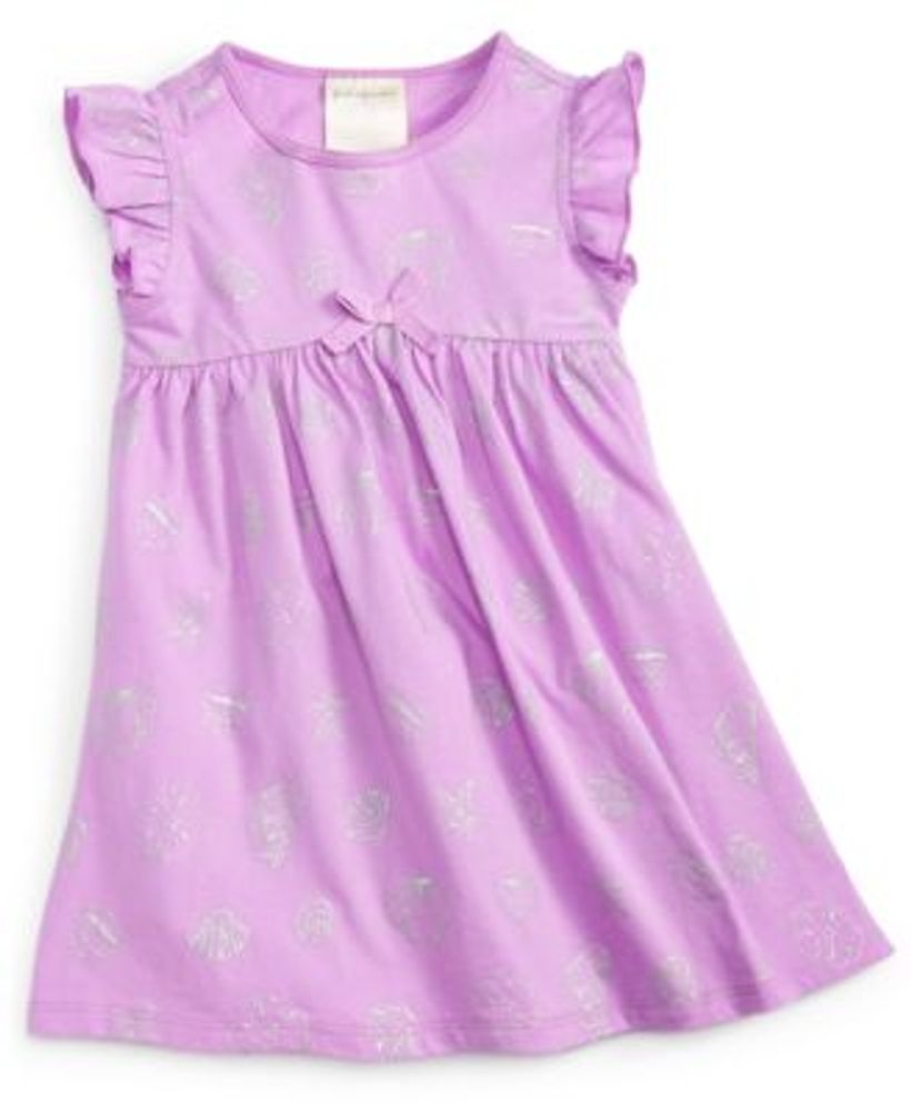 Macy's baby girl white dress top