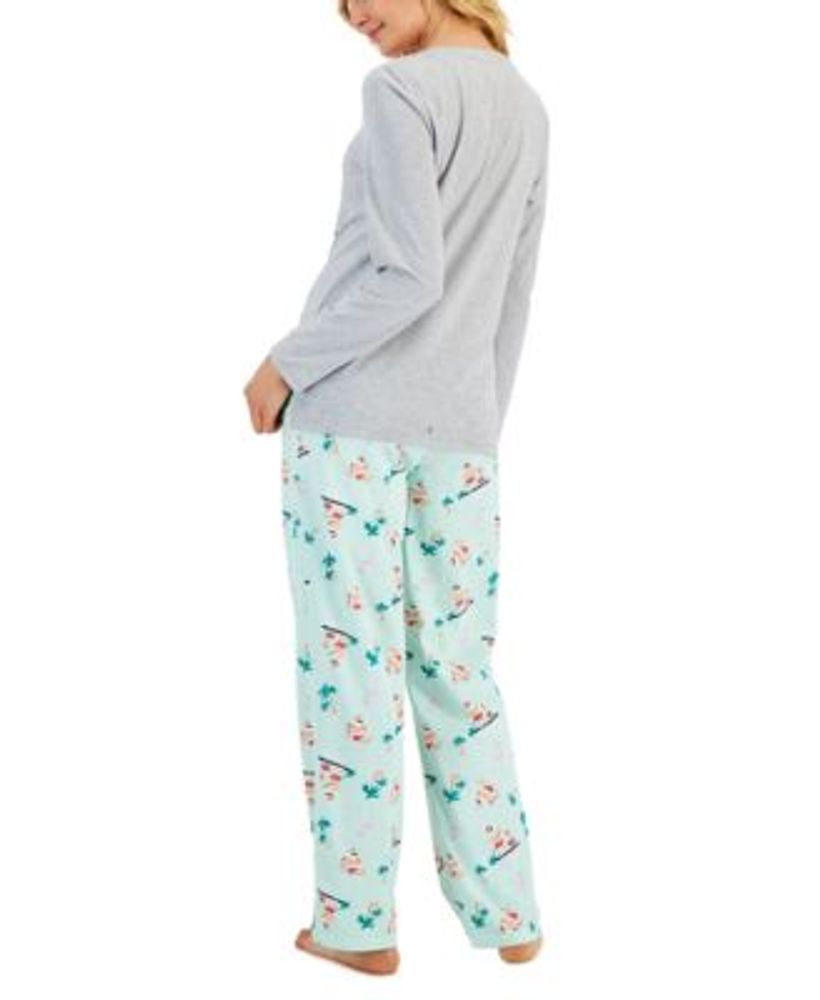 Family Pajamas Matching Women s Tropical Santa Mix It Family