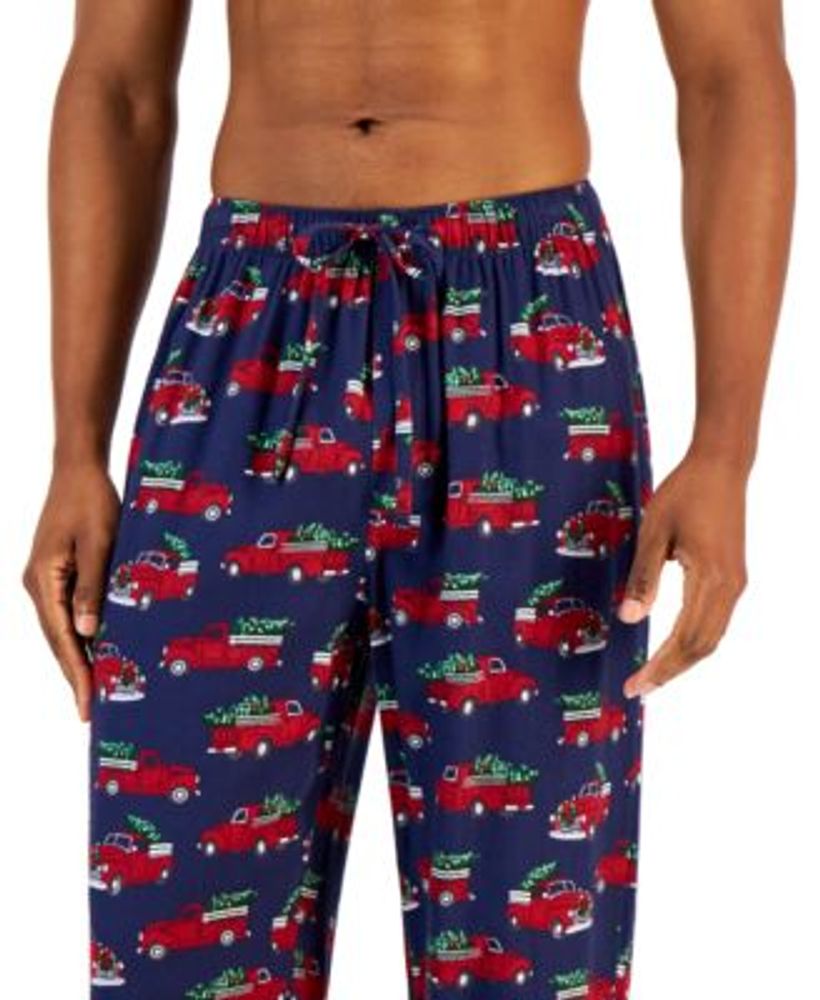 Club Room Men's Plaid Flannel Pajama Pants, Created for Macy's Mall
