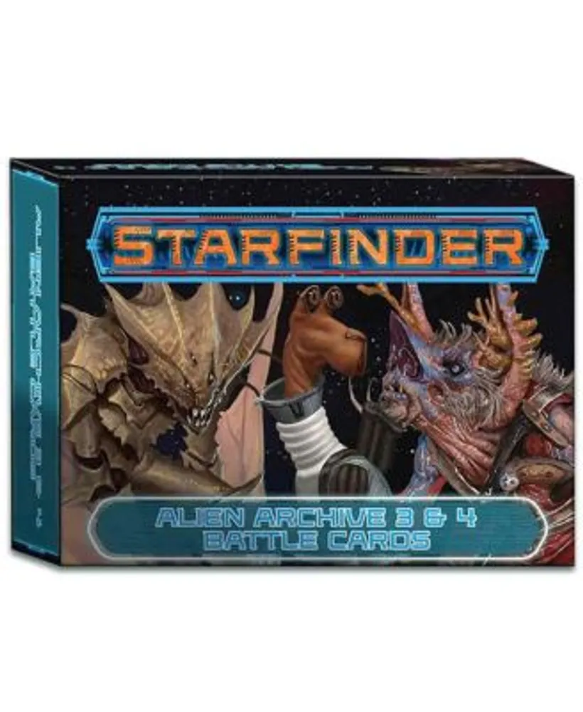 PAIZO Starfinder Alien Archive 3 4 Battle Cards Expansion