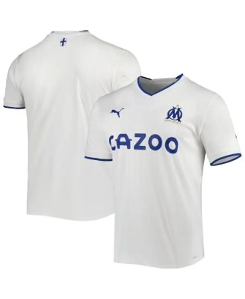 Puma Men's White Olympique Marseille 2022/23 Home Replica Jersey