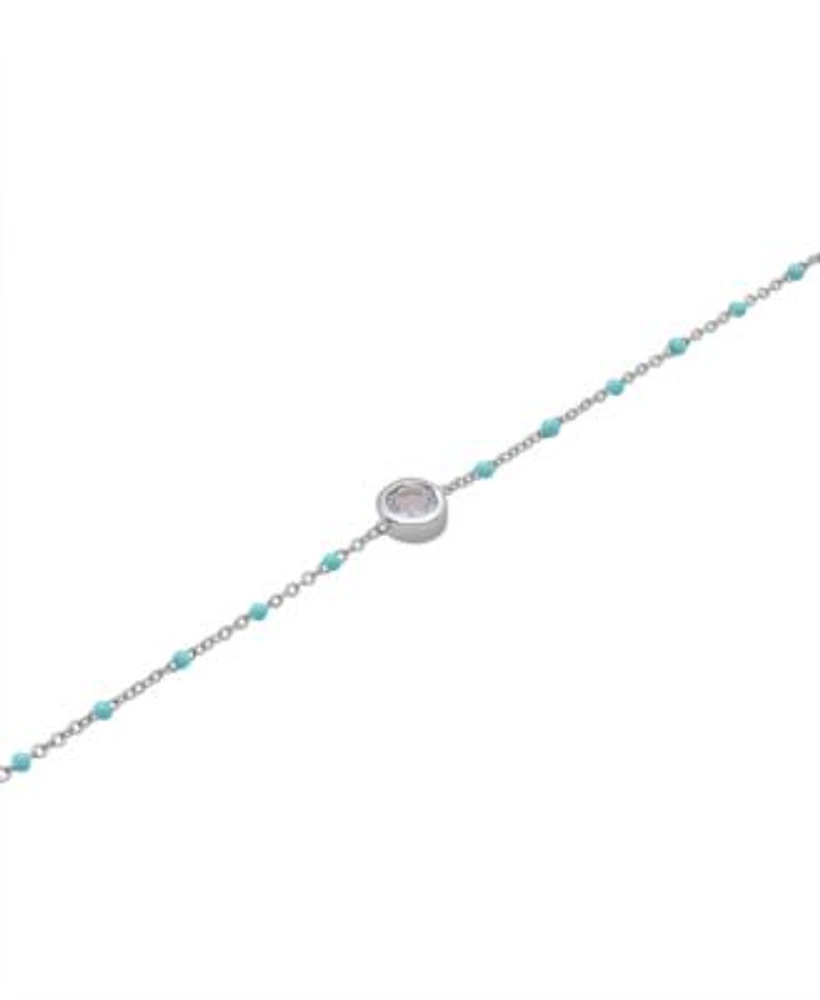 Aquamarine online bracelet macys