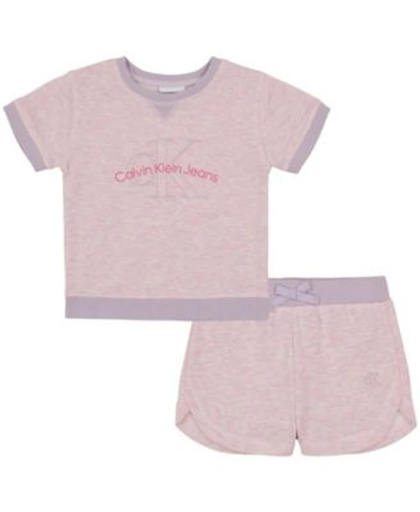 Baby pink hotsell calvin klein set