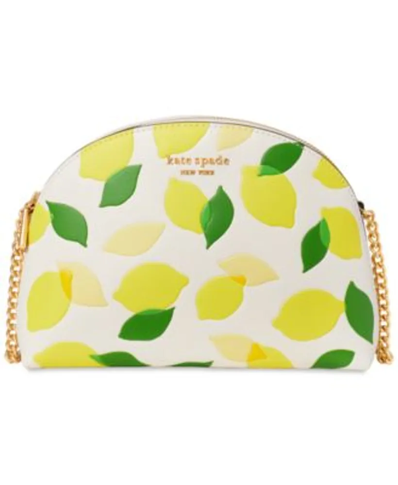 Kate spade new york Morgan Lemon Toss Embossed Saffiano Small