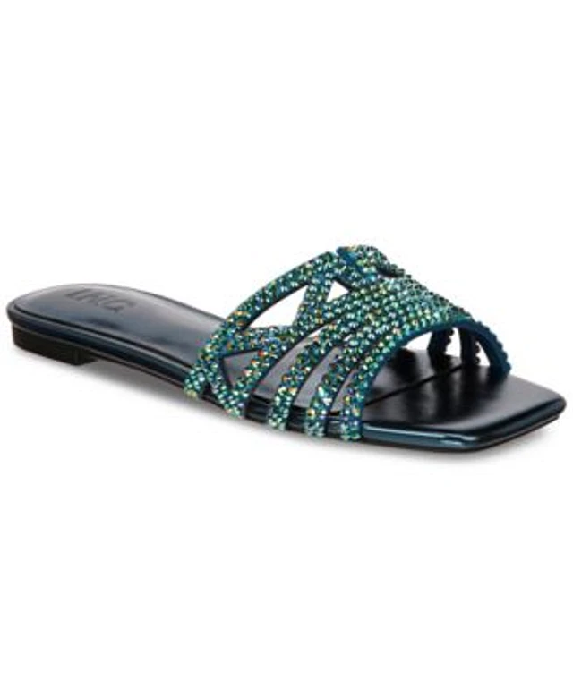 Macys outlet green sandals