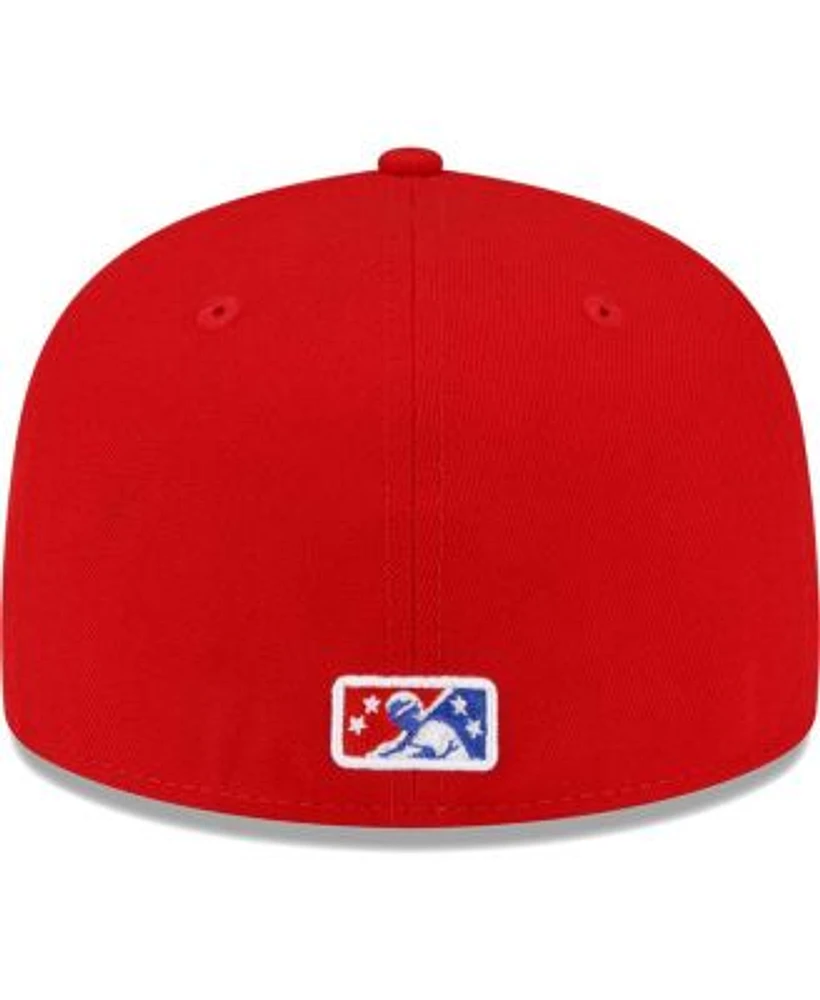 New Era Men's Red Worcester Sox Copa De La Diversion 59FIFTY Fitted Hat