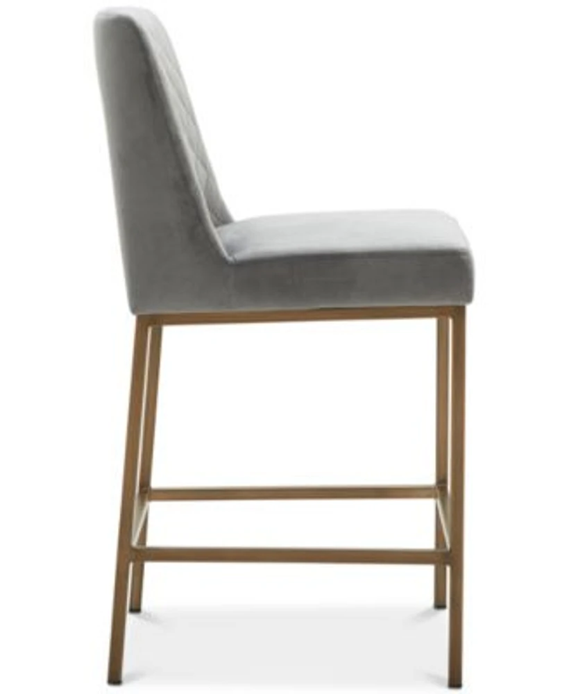 Cambridge velvet counter stool clearance