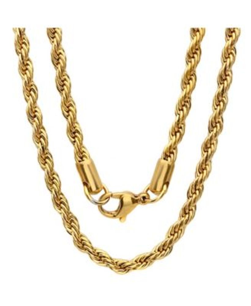 Macys gold discount rope chain