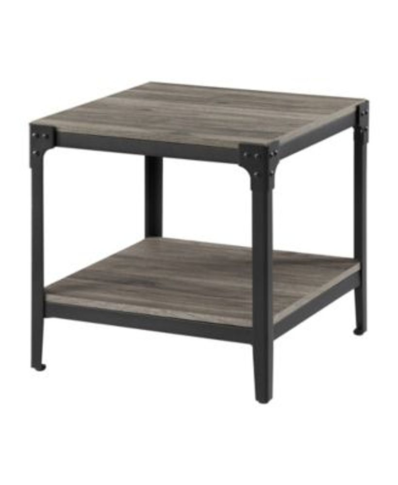 Walker Edison Rustic Wood End Side Table, Set Of 2 | Mall of America®