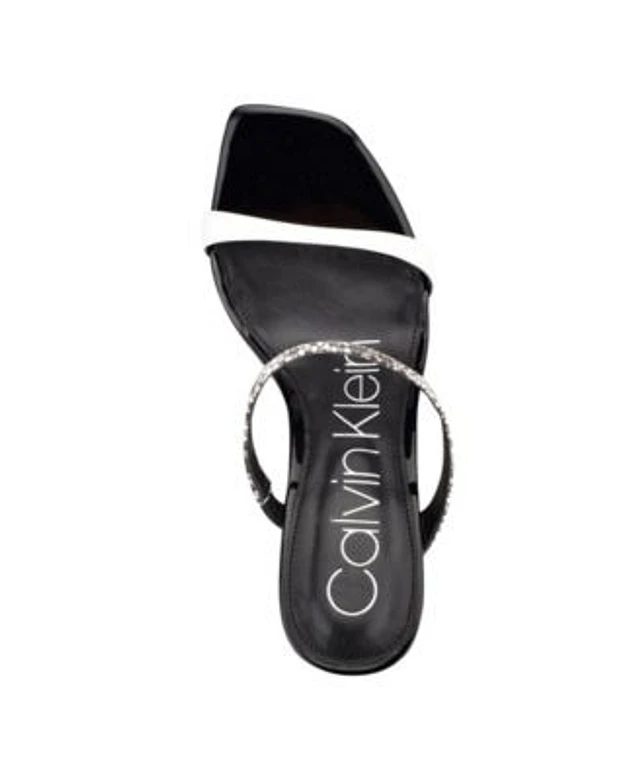 Calvin Klein Women s Halena Barely There Stiletto Heel Dress
