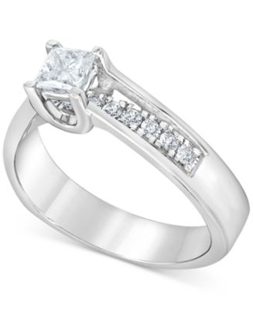 Macy's princess cut diamond new arrivals ring