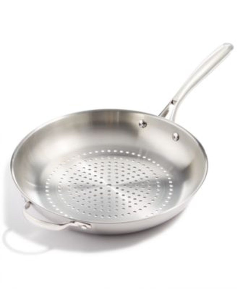 Martha Stewart Collection BBQ Stainless Steel Grill Perforated Frying