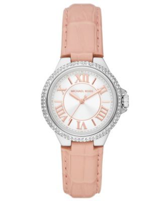 Michael Kors Women's Mini-Camille Automatic Berry Genuine Leather