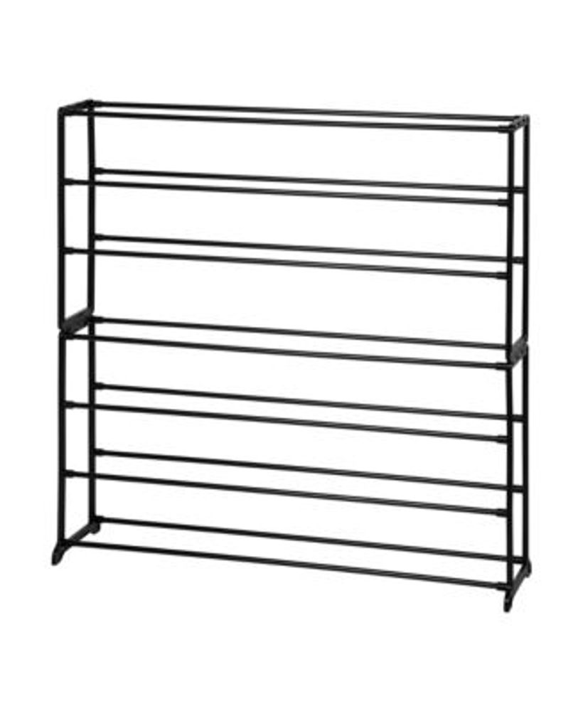 Richards Homewares 7 Tier FreeStanding Shoe Rack with TiltResistant