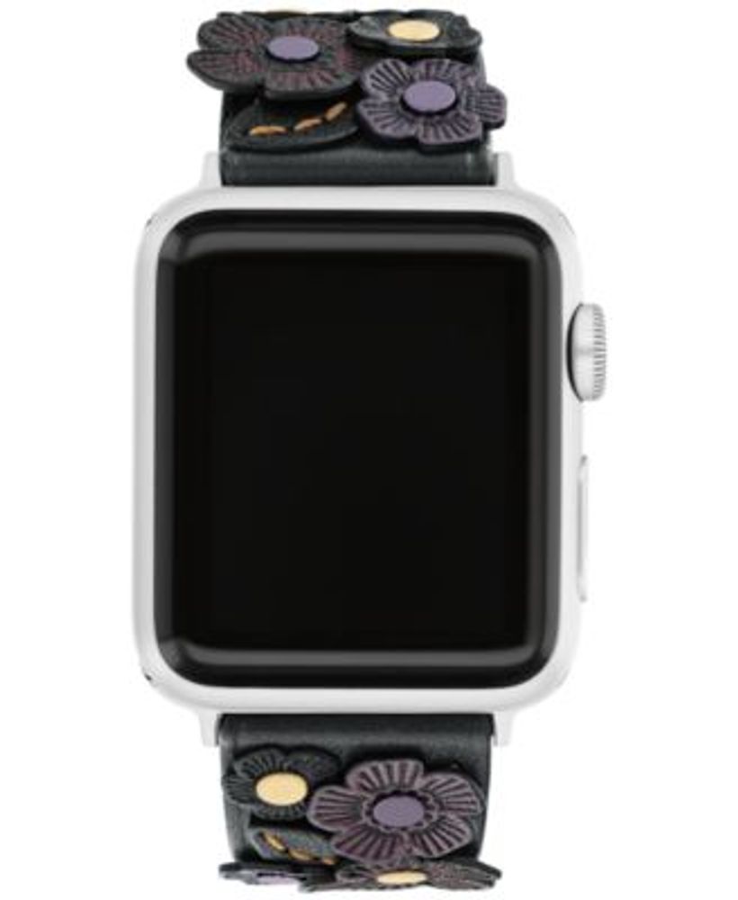 Coach apple watch discount band tea rose