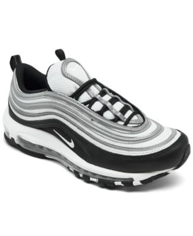 Nike Men s Air Max 97 White Bullet Casual Sneakers from Finish