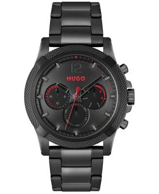 新作 Tommy Hilfiger Men's Multifunction Ionic Plated Black 犬服・アクセサリー