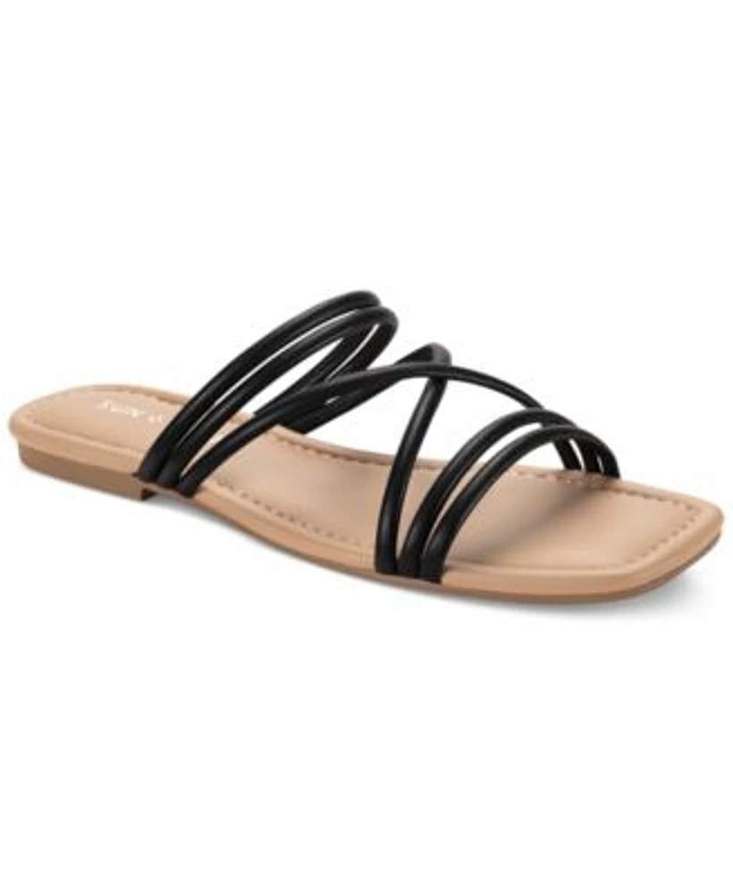 Macys shop white sandals