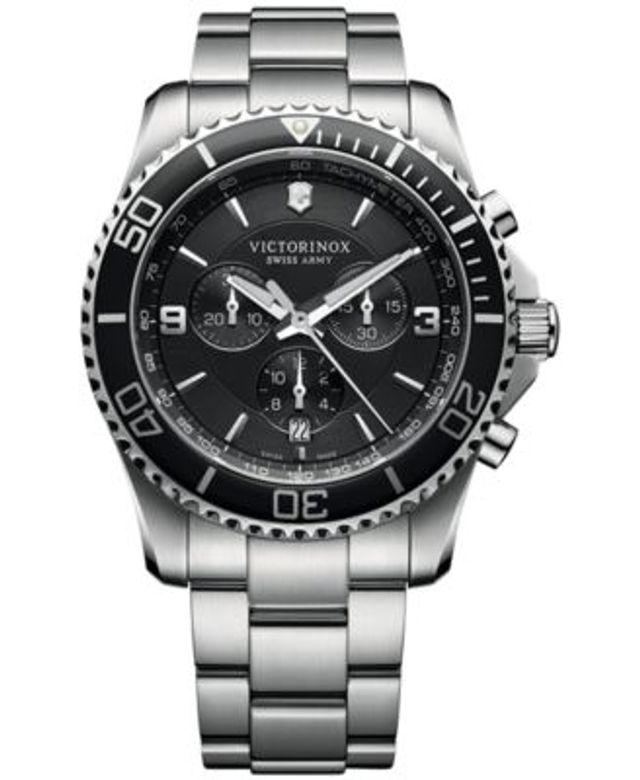 Emporio Armani Men's Chronograph Stainless Steel Bracelet Watch 