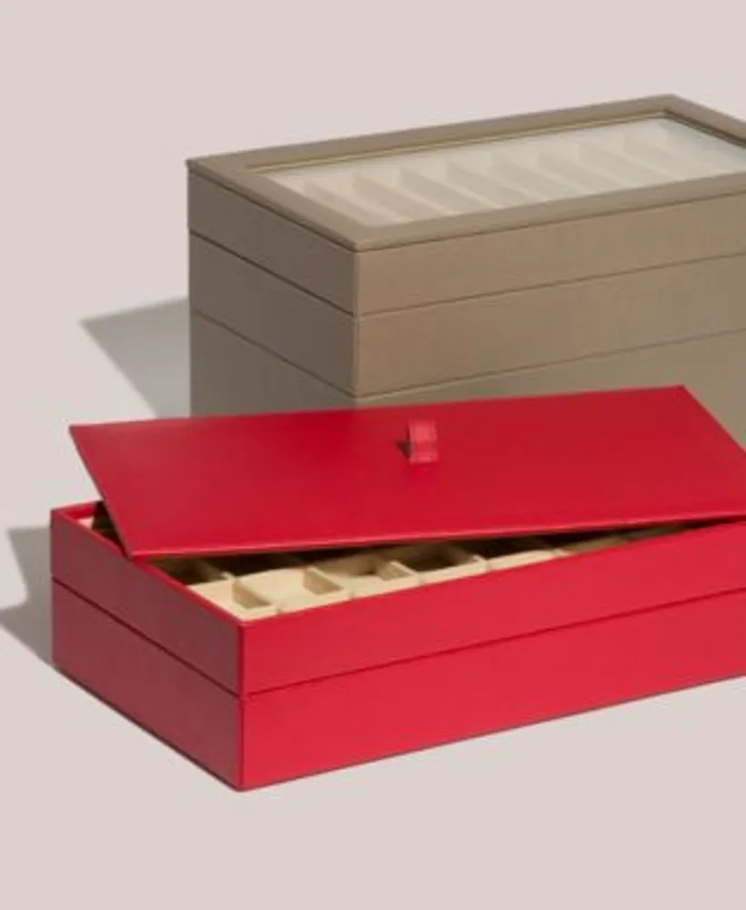 Wolf jewelry box stackable store
