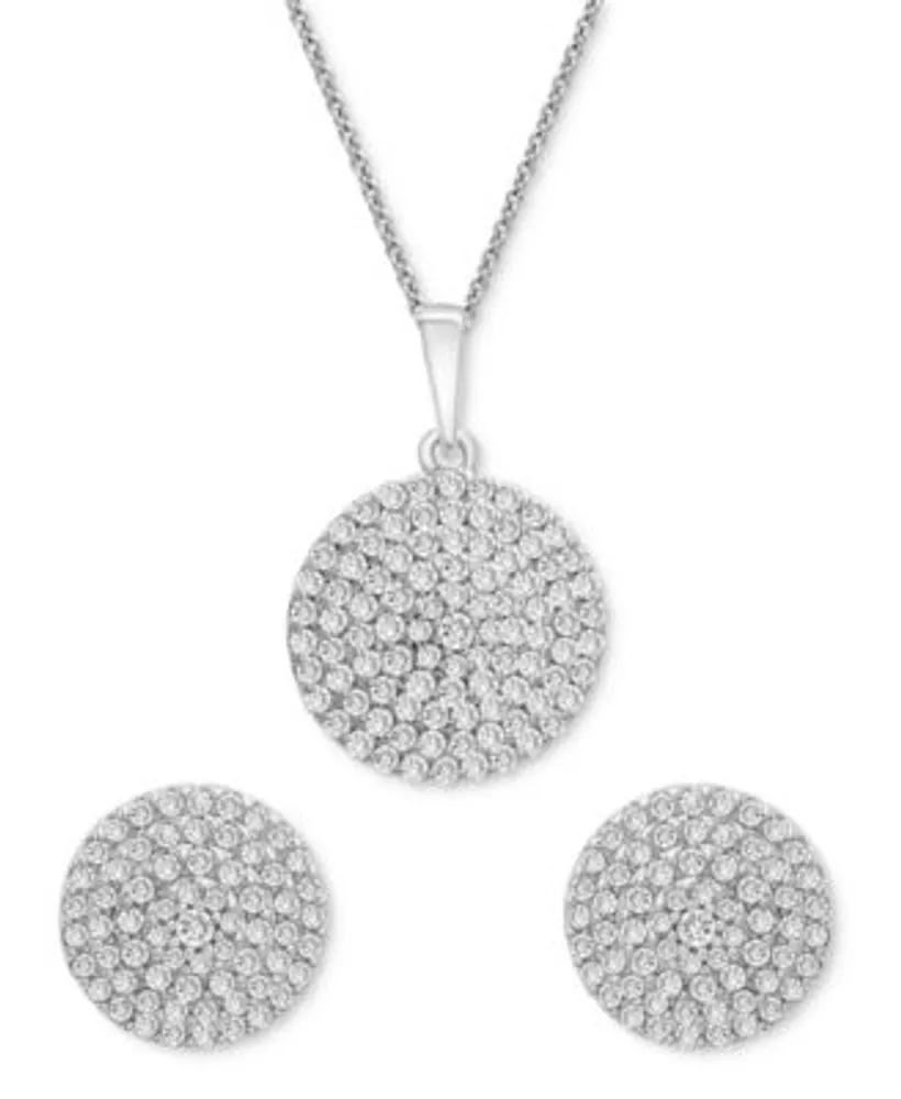 Wrapped In Love Diamond Circle Jewelry Collection In 14k White