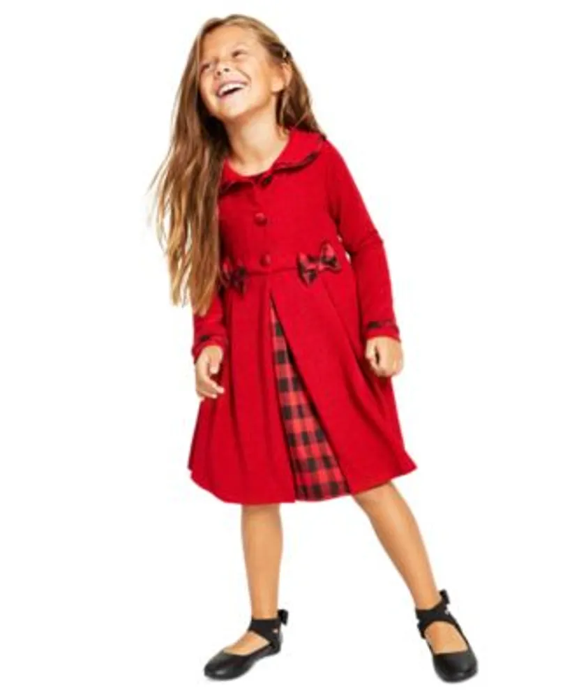 Big girls store dress coat