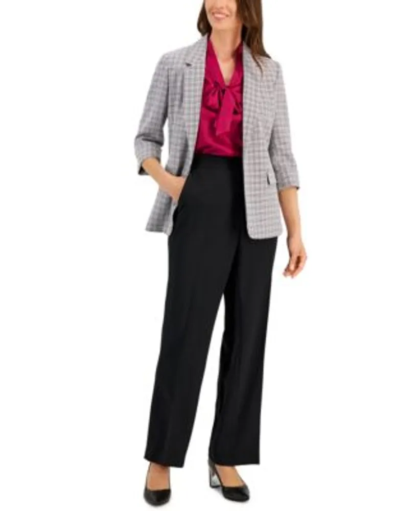 Kasper houndstooth jacket sales