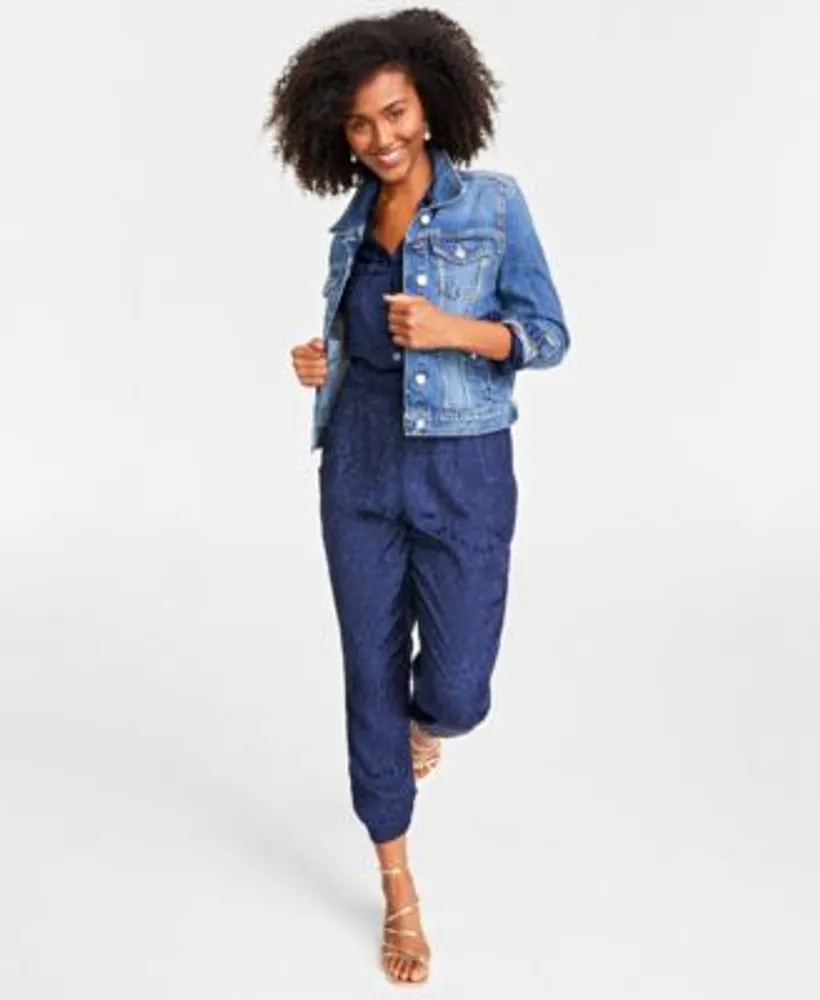 Macys womens discount denim jacket