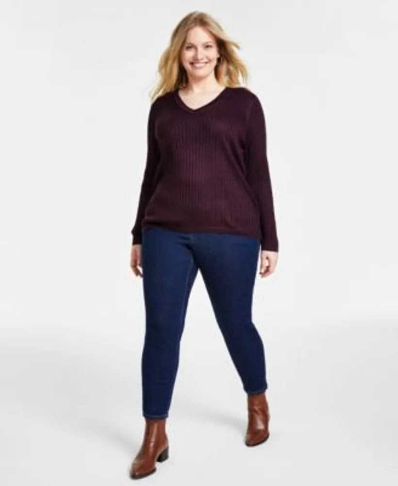 Tommy hilfiger top pull on jeans