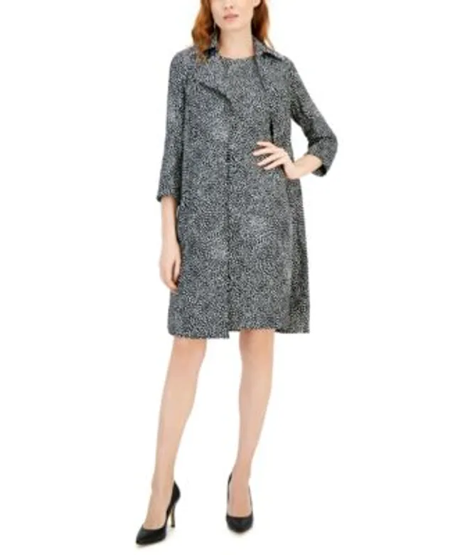 Anne klein deals tweed topper jacket