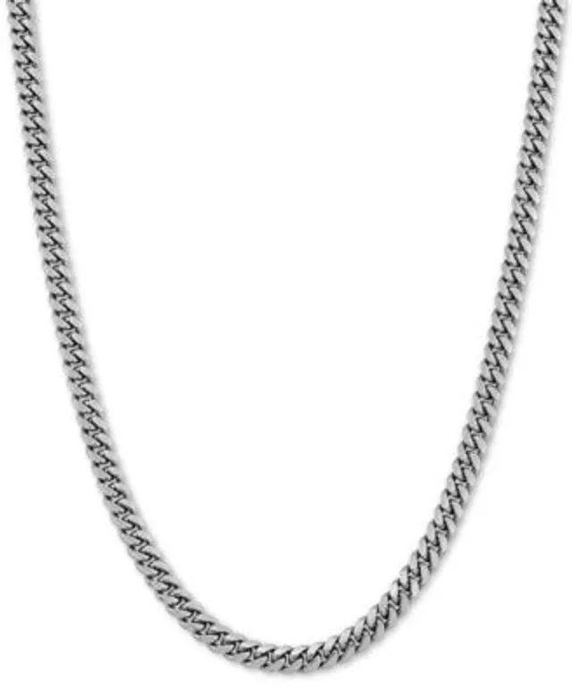 Macys sterling silver chain on sale