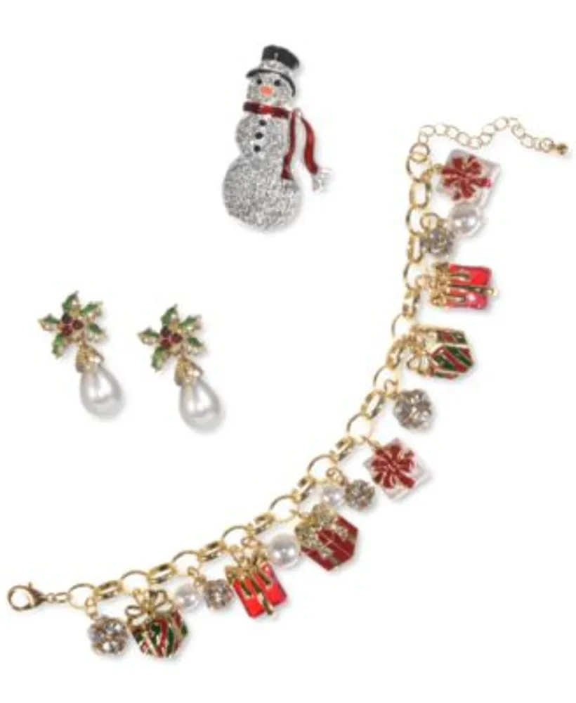 Macy's christmas outlet jewelry