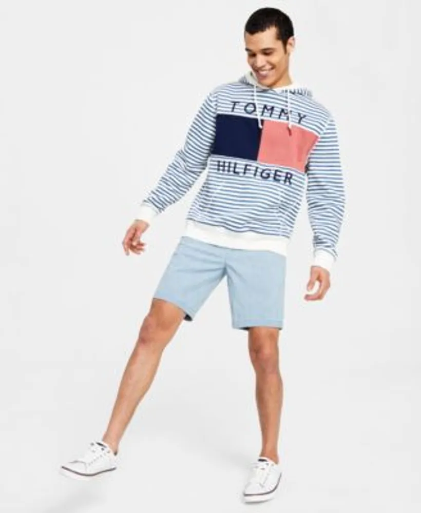 Tommy hilfiger mens grey shorts new arrivals