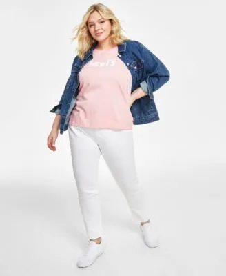 Macys plus size levis top