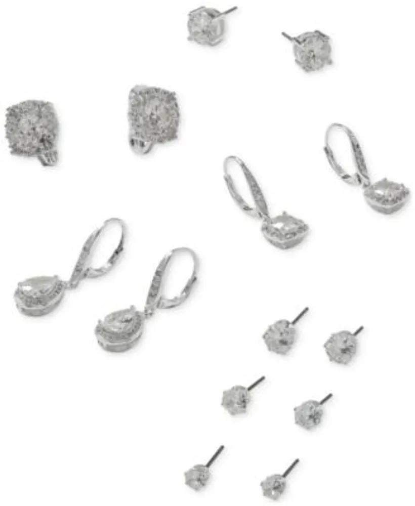 Anne klein cubic new arrivals zirconia earrings