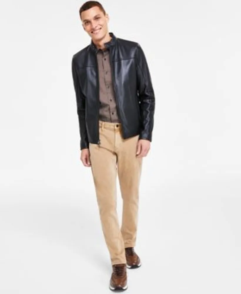 Michael Kors Mens Racer Jacket Slim Fit Shirt Pants Vancouver Mall